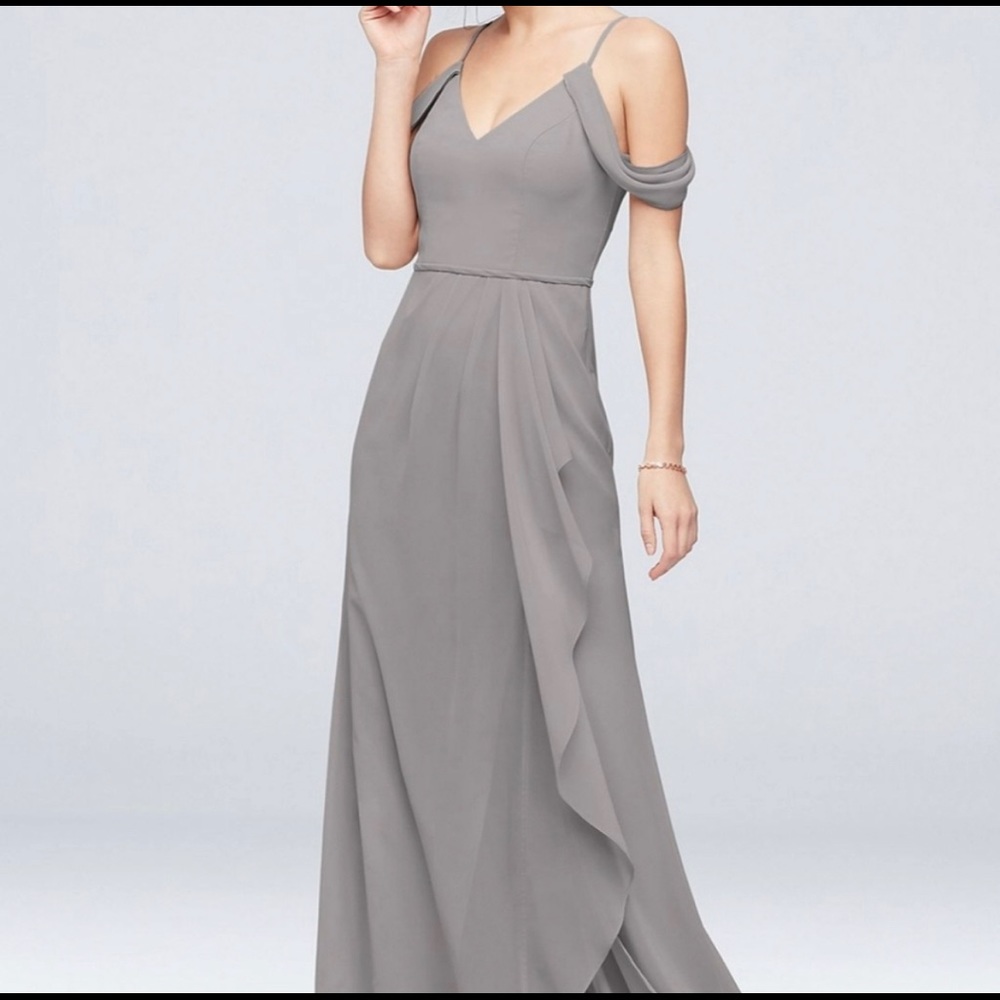 Bridesmaid Dress | David’s Bridal | Color MERCURY